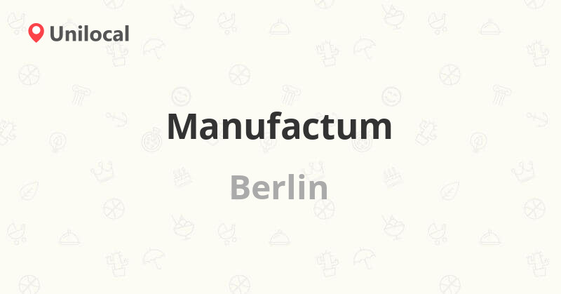 Manufactum Berlin, Im Haus Hardenberg Harde… (21 Bewertungen, Adresse