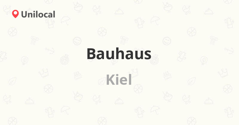 Bauhaus Kiel, Steenbeker Weg 215 (2 Bewertungen, Adresse und