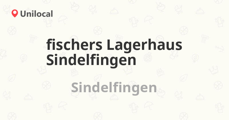 Fischers Lagerhaus Sindelfingen Sindelfingen, Mahdentalstr. 84 (3