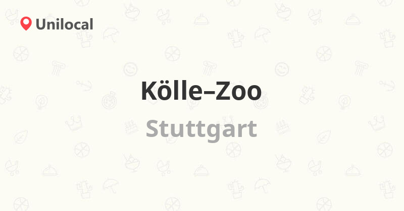 56+ Stuttgart Kölle Zoo, Hier findest du eine übersicht aller