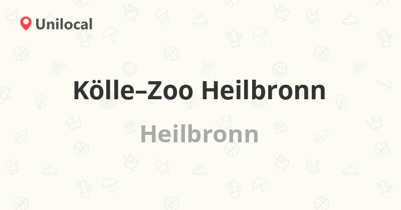 KölleZoo Heilbronn Heilbronn, GottliebDaimlerStraße… (11