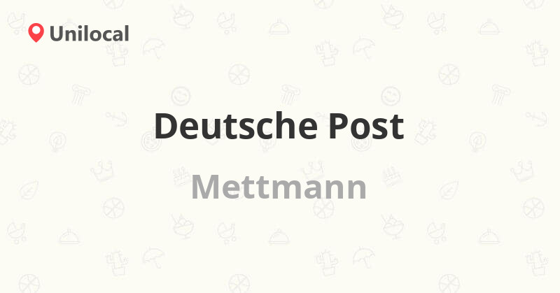 deutsche post mettmann jubiläumsplatz